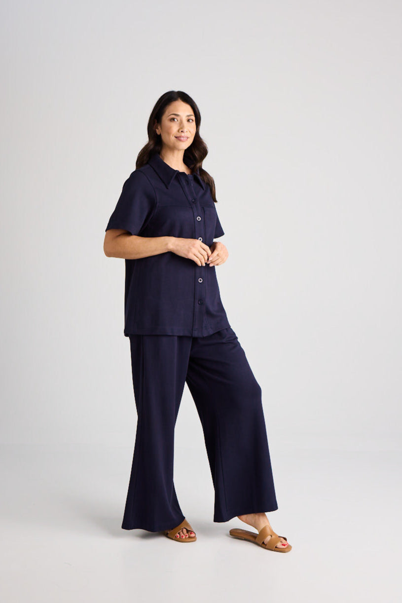 Jacqui - Pants - Navy