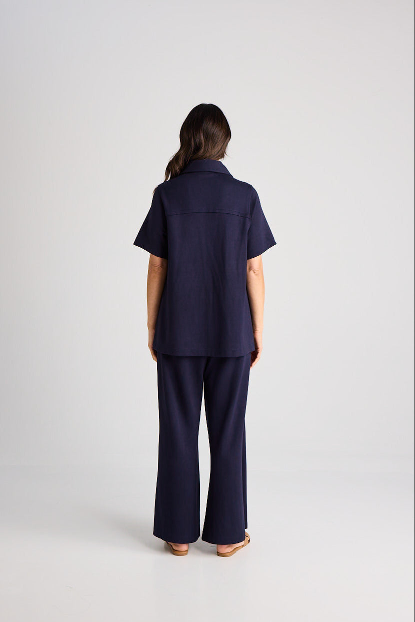 Jacqui - Pants - Navy