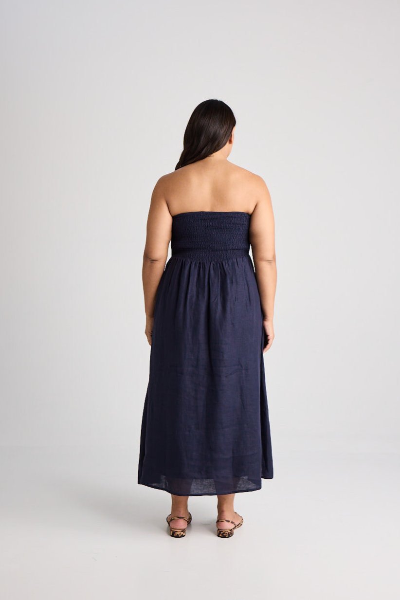Aerin - Dress - Long - Navy