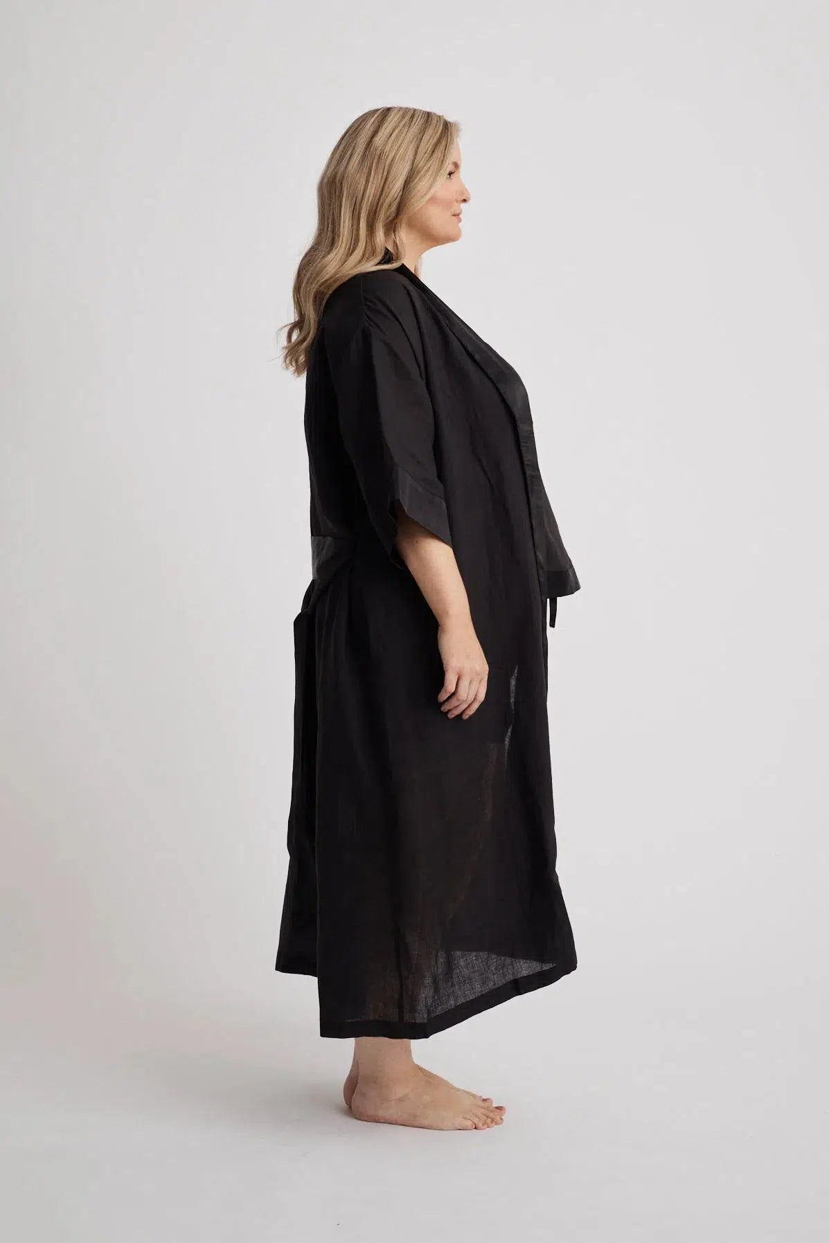 Anne - Robe - Long - Black-Robe | XS- | Hank & Hera