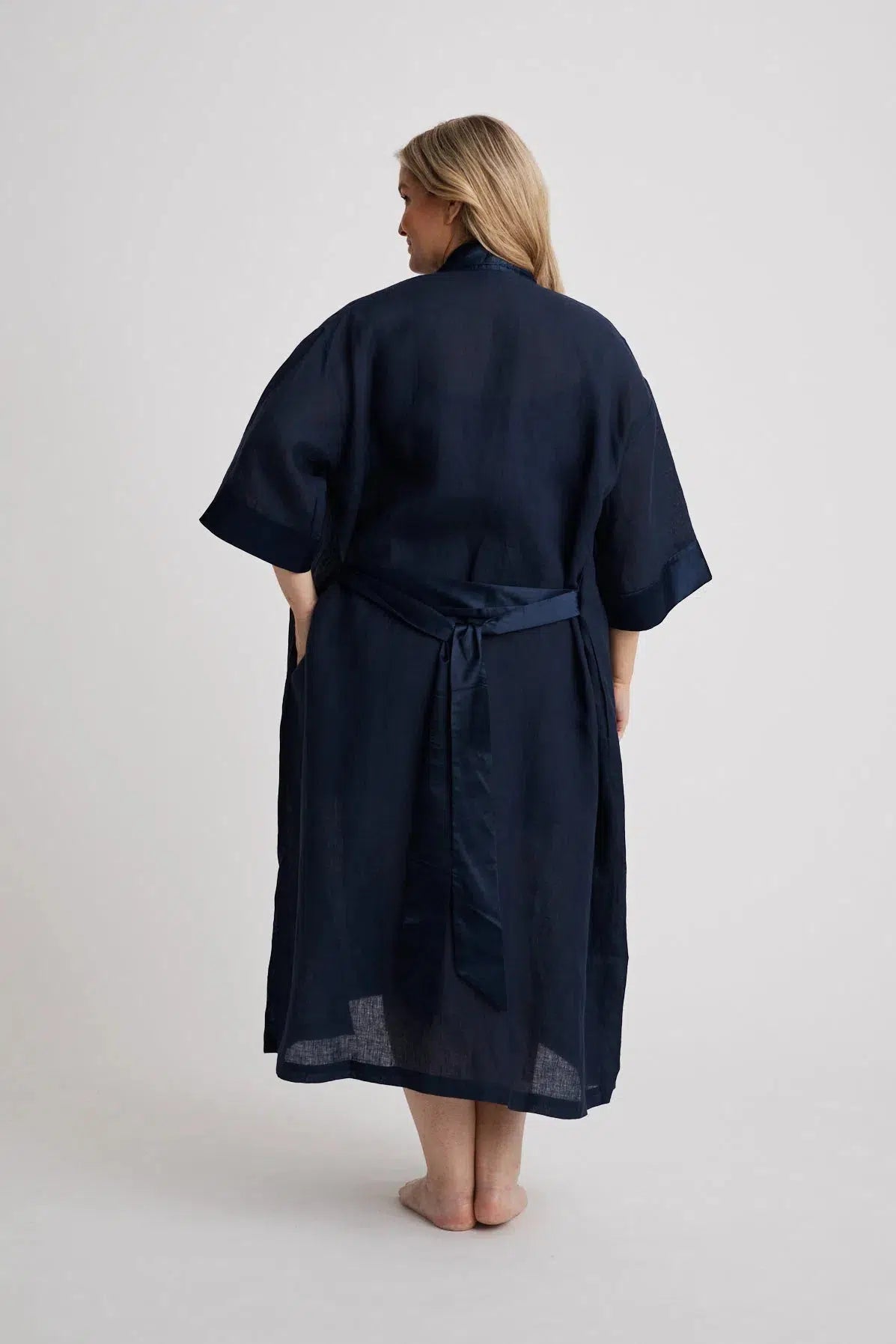 Anne - Robe - Long - Navy-Robe | XS- | Hank & Hera