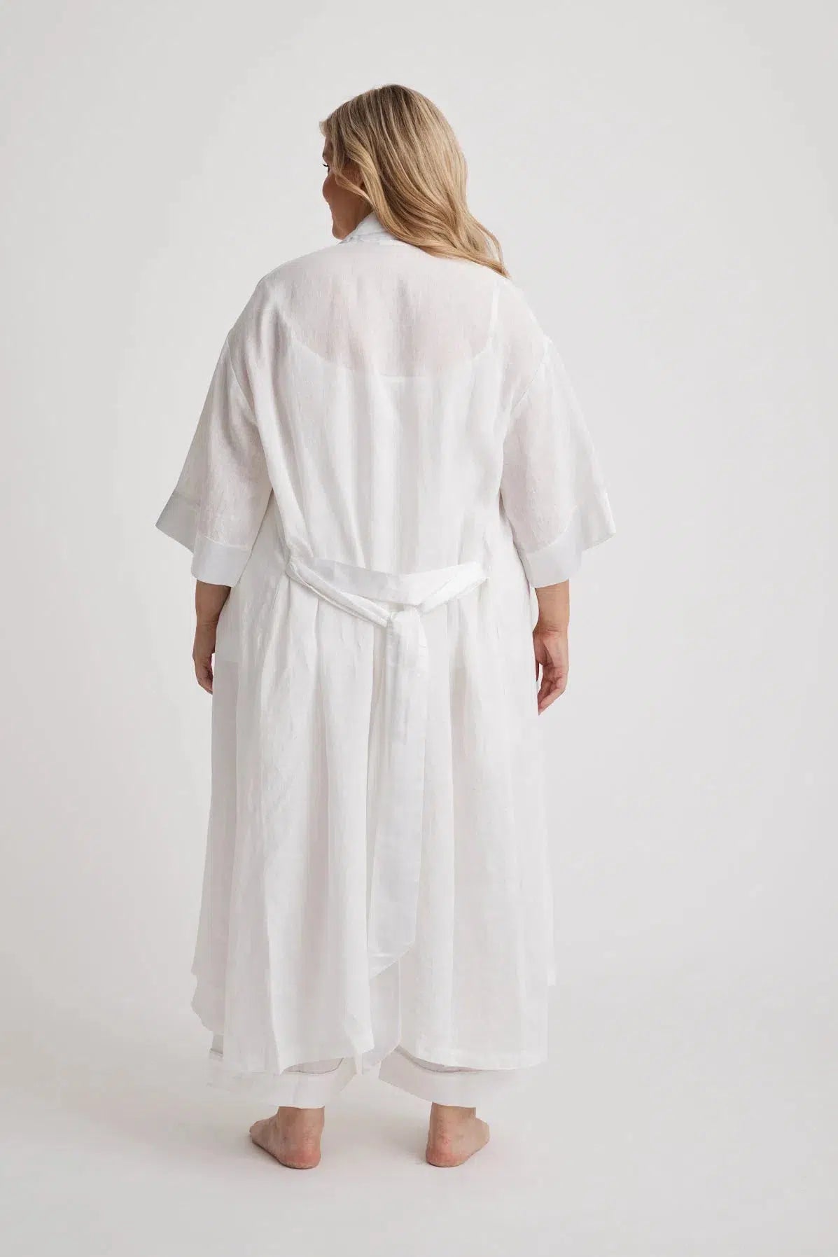 Anne - Robe - Long - White-Robe | XS- | Hank & Hera