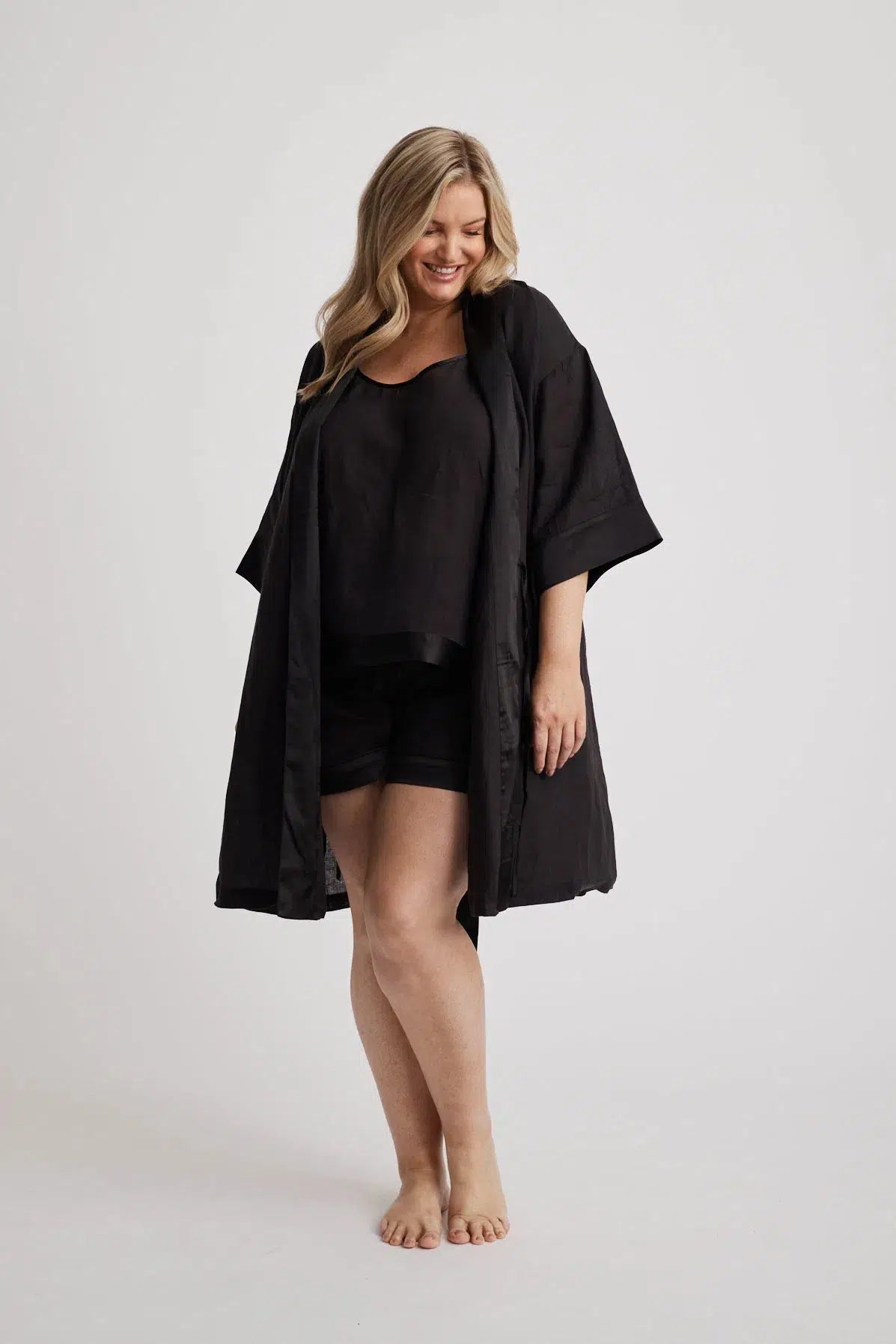 Anne - Robe - Short - Black-Robe | XS- | Hank & Hera