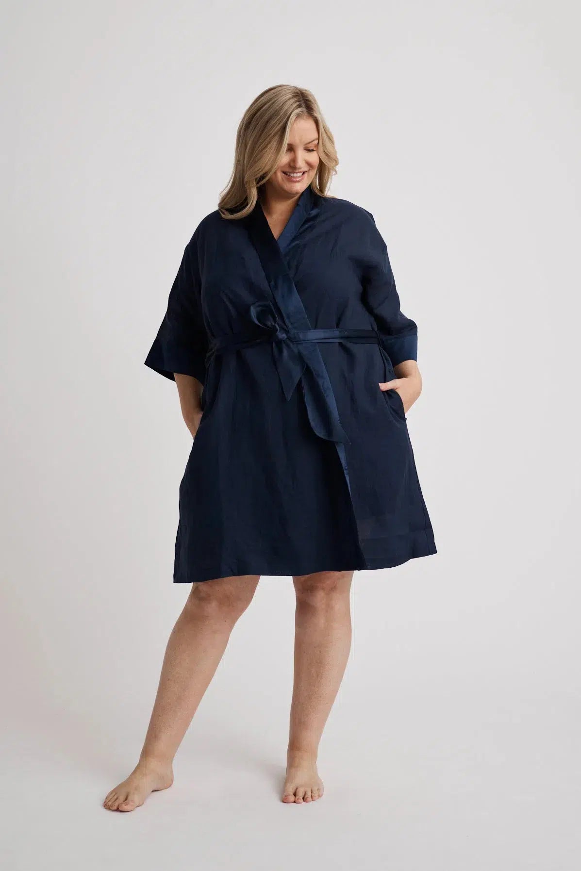 Anne - Robe - Short - Navy-Robe | XS- | Hank & Hera