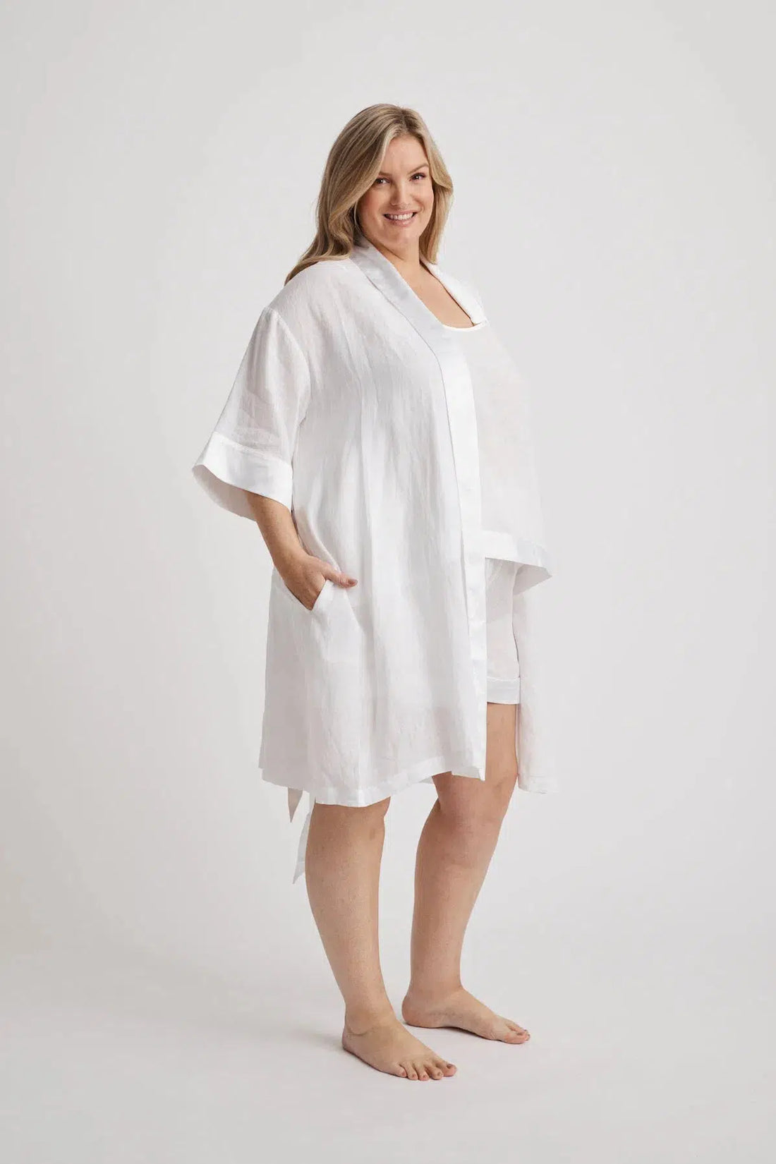Anne - Robe - Short - White-Robe | XS- | Hank & Hera