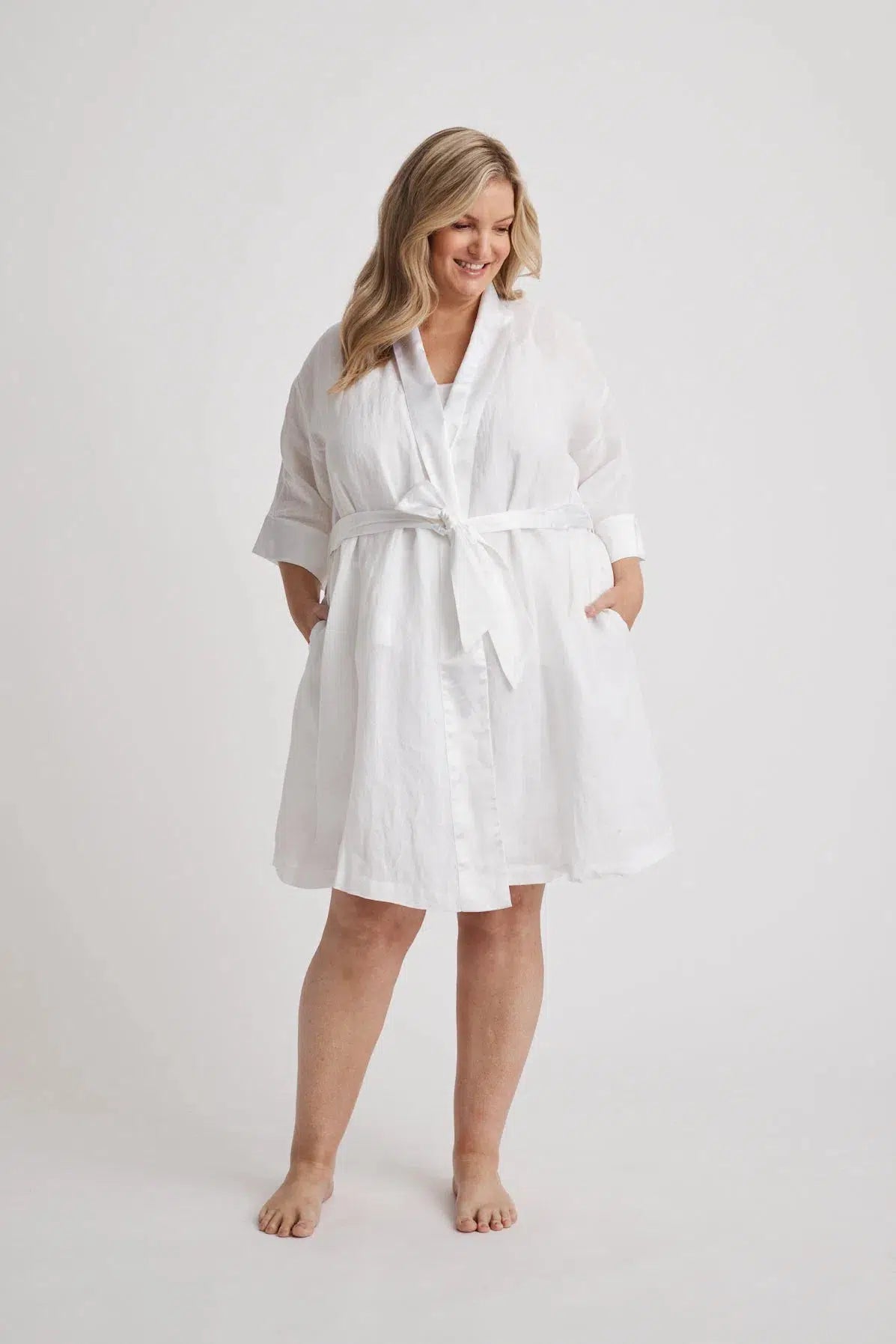 Anne - Robe - Short - White-Robe | XS- | Hank & Hera
