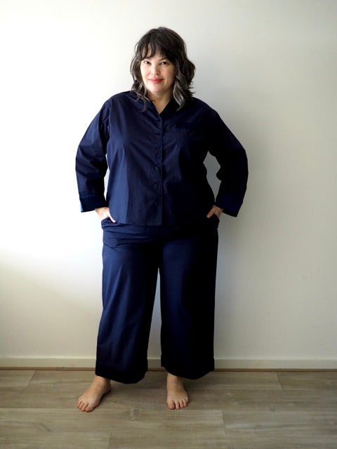 Hera - Pajama Pant - Cotton - Navy
