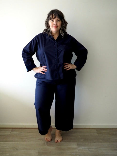 Hera - Pajama Pant - Cotton - Navy