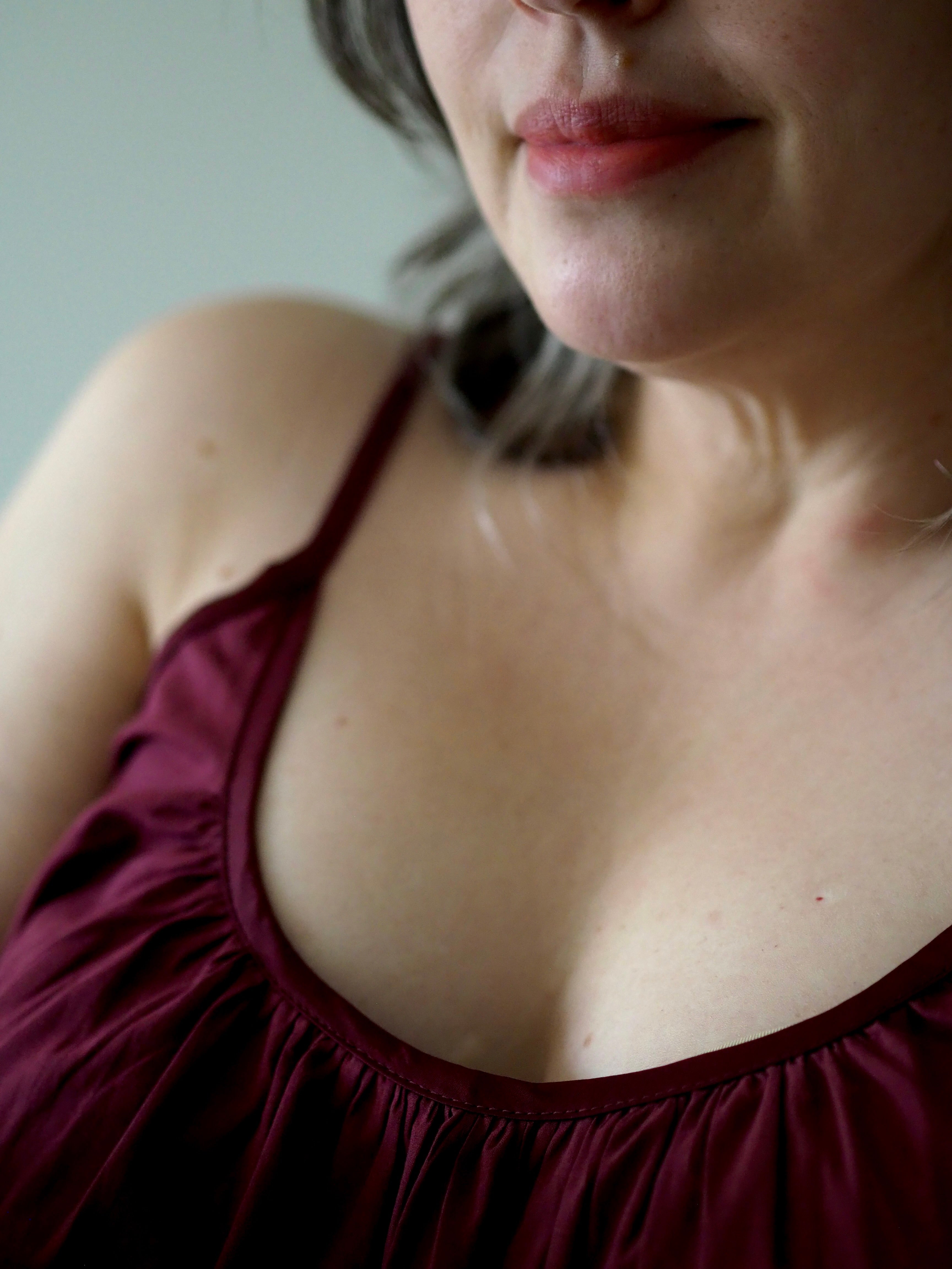 Leilani - Nightdress - Long - Burgundy