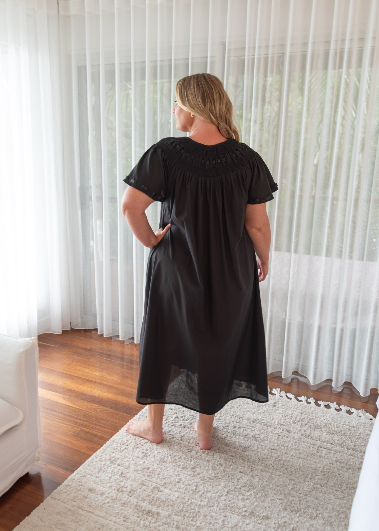Harriet Nightgown - Black