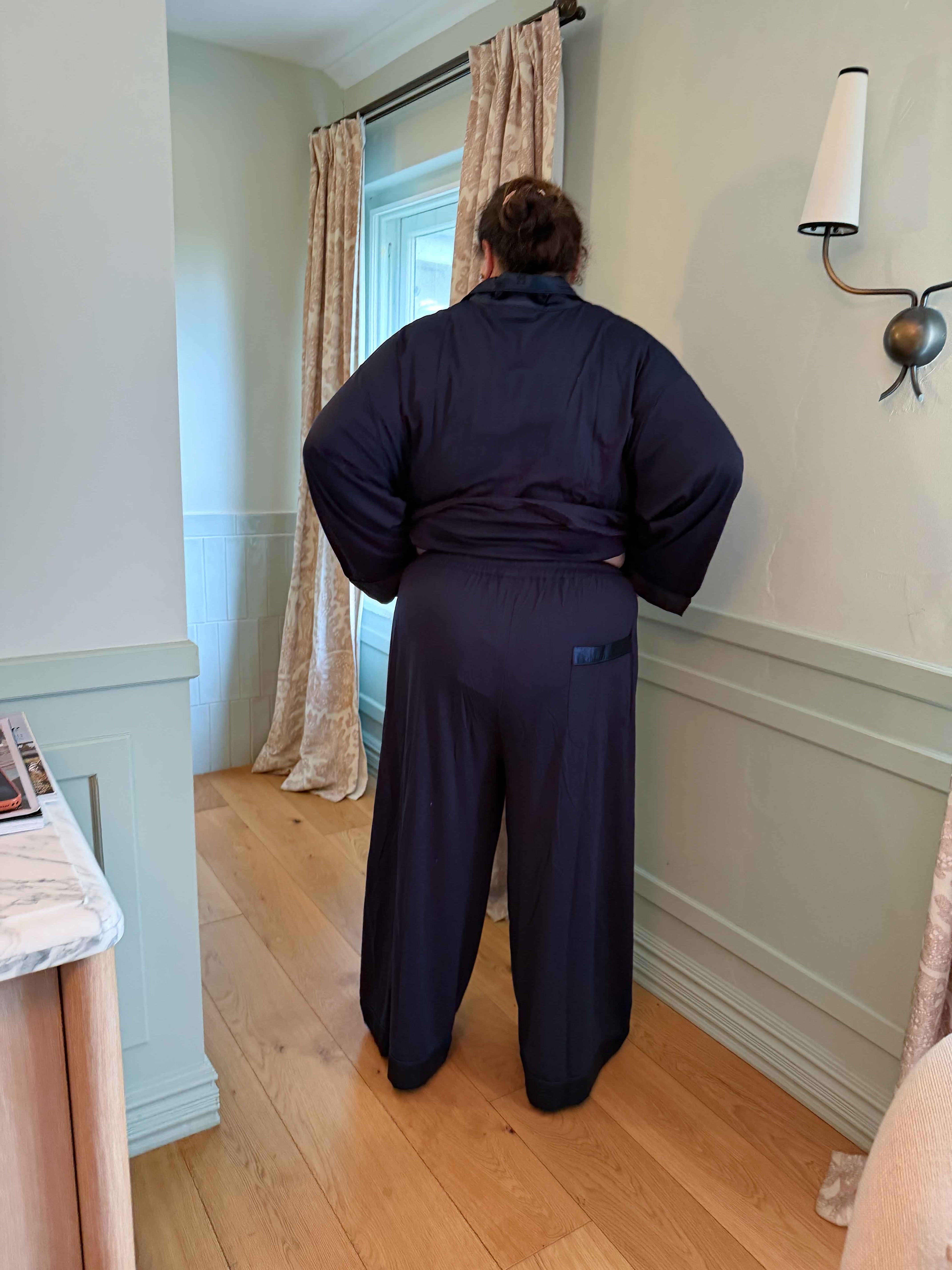 The Hebe - Tencel PJ Pant - Navy
