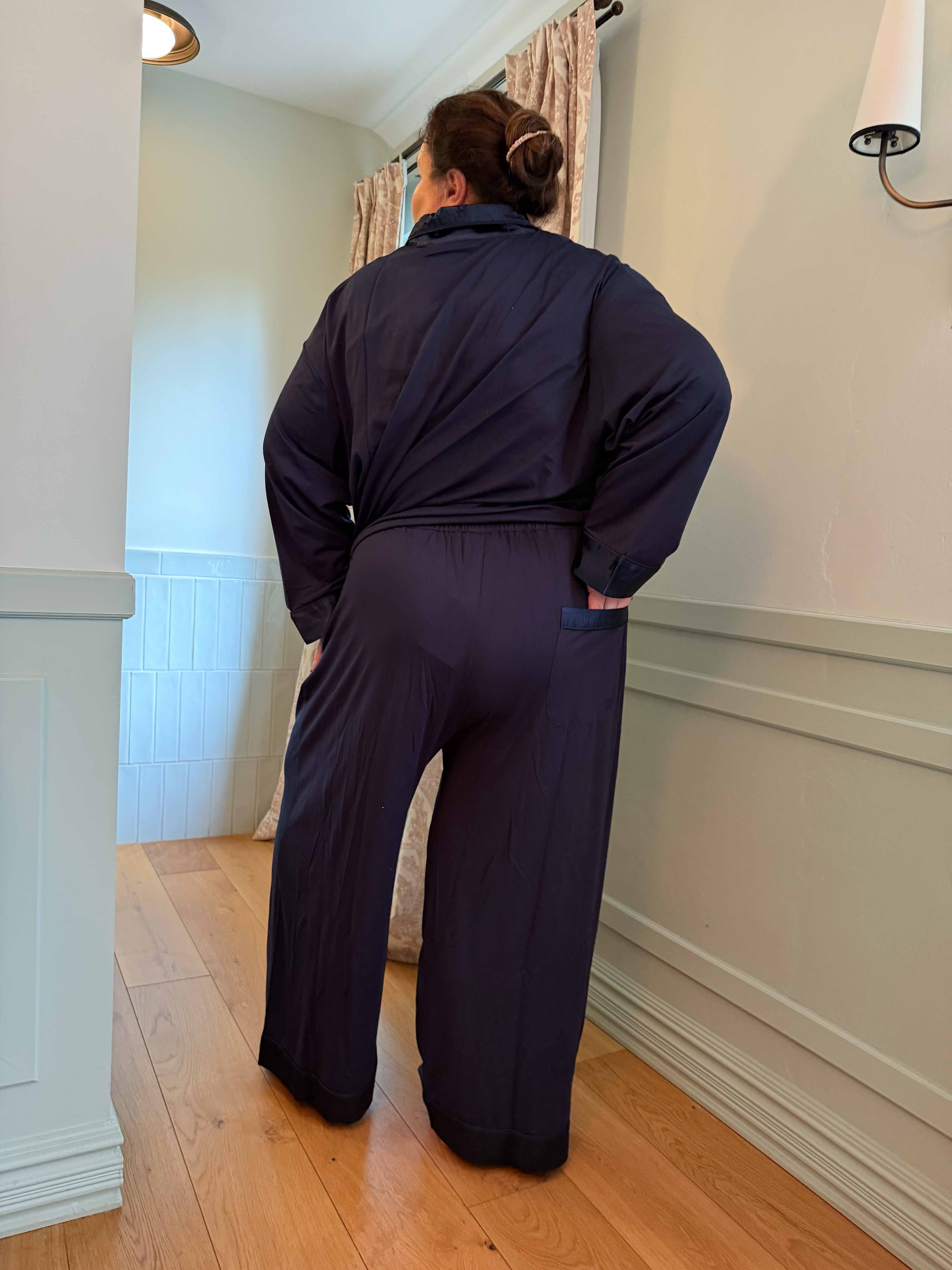 The Hebe - Tencel PJ Pant - Navy