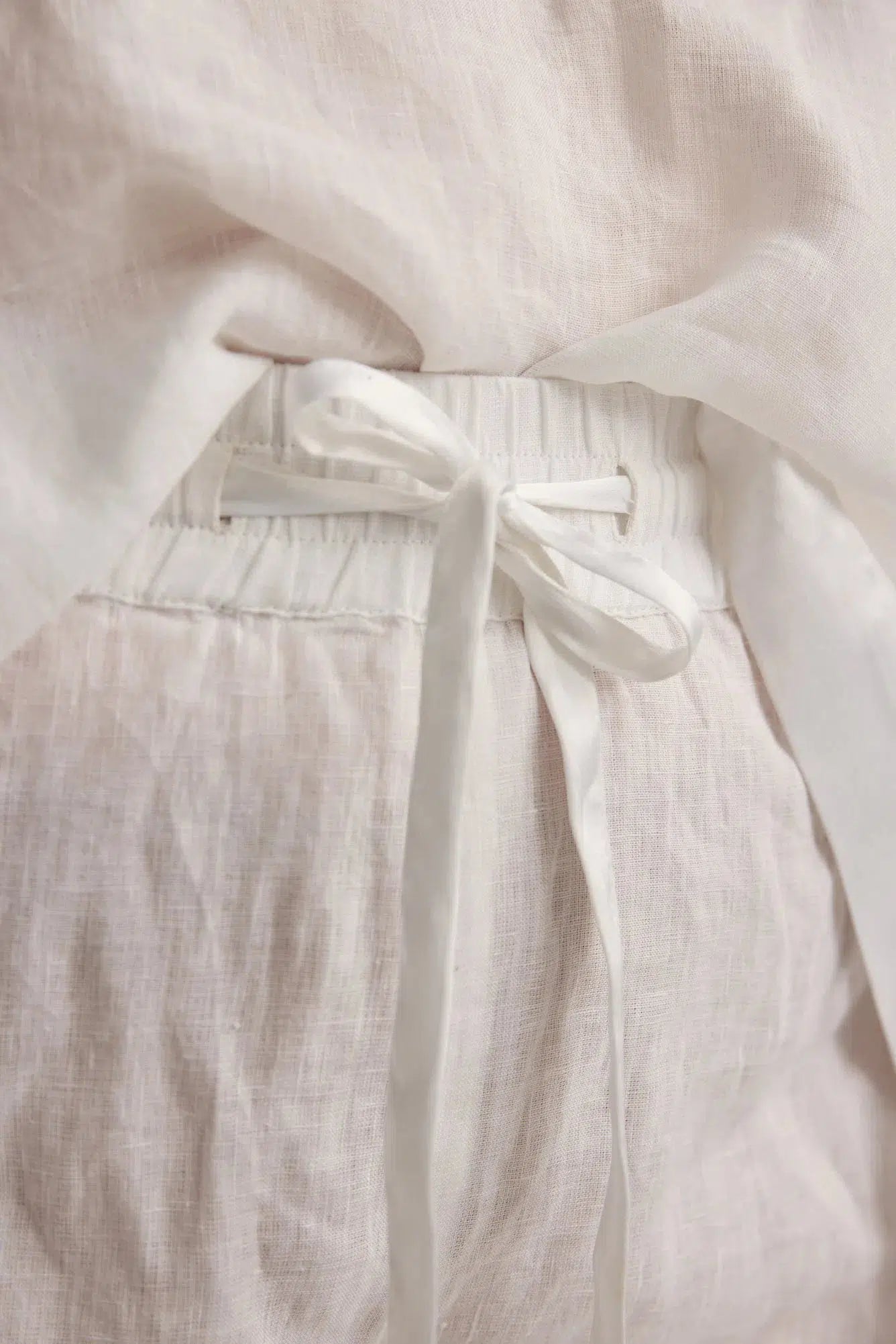 Hera - Pajama Short - White- | - | Hank & Hera