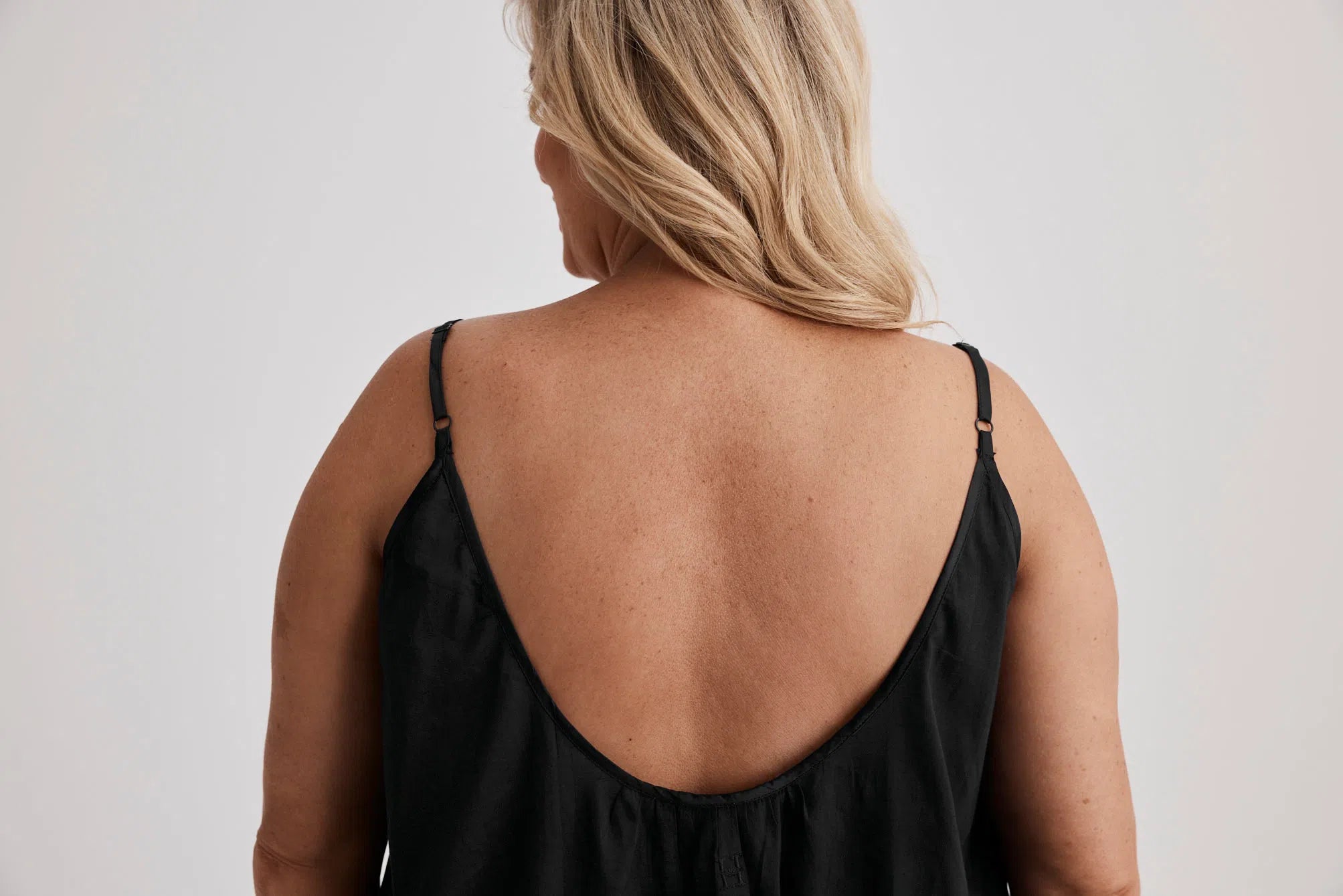 Leilani - Nightdress - Short - Black-Nightdress | XS- | Hank & Hera