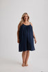 Leilani - Nightdress - Short - Navy-Nightdress | XS- | Hank & Hera