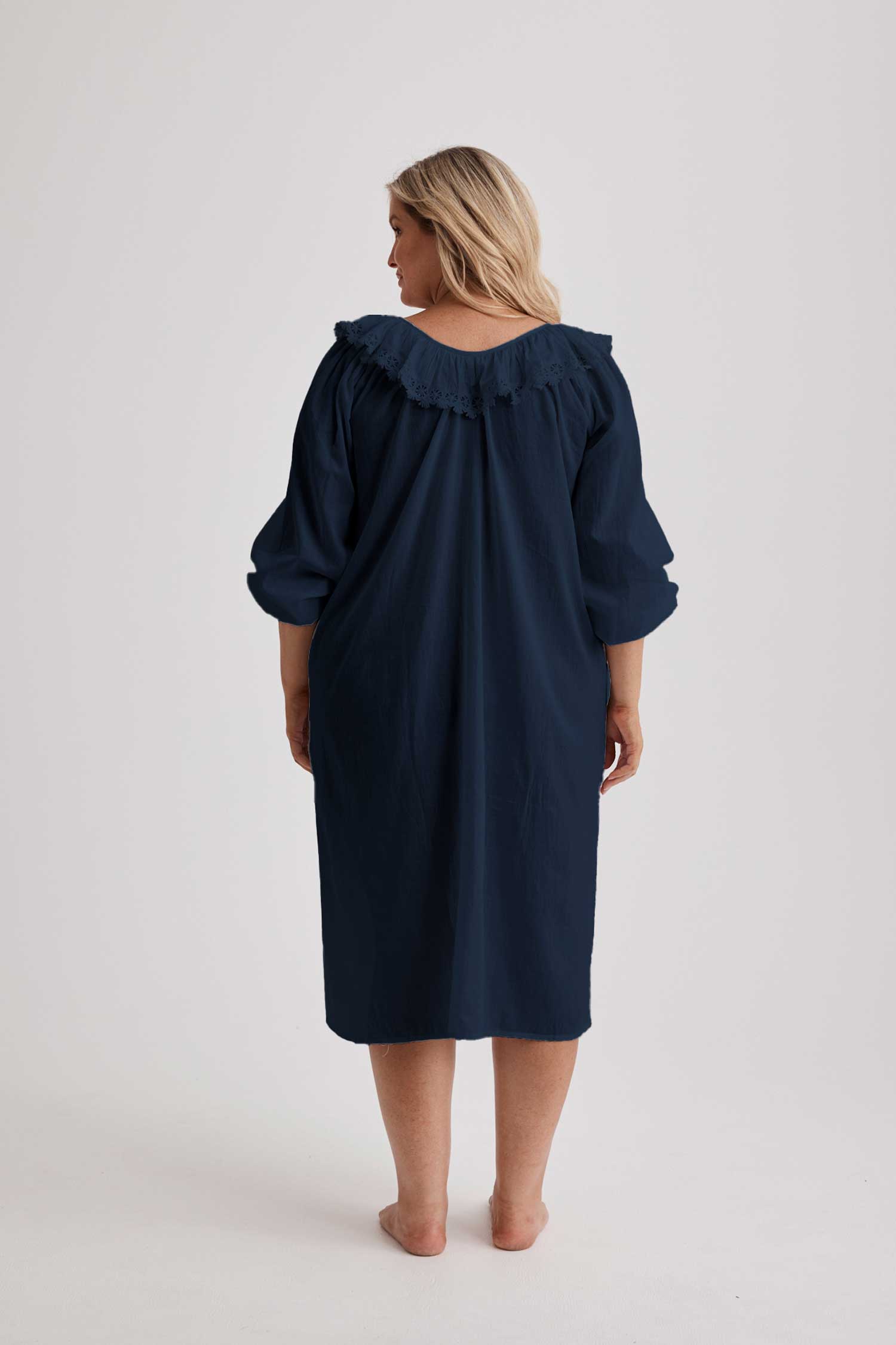 India - Nightgown - Navy