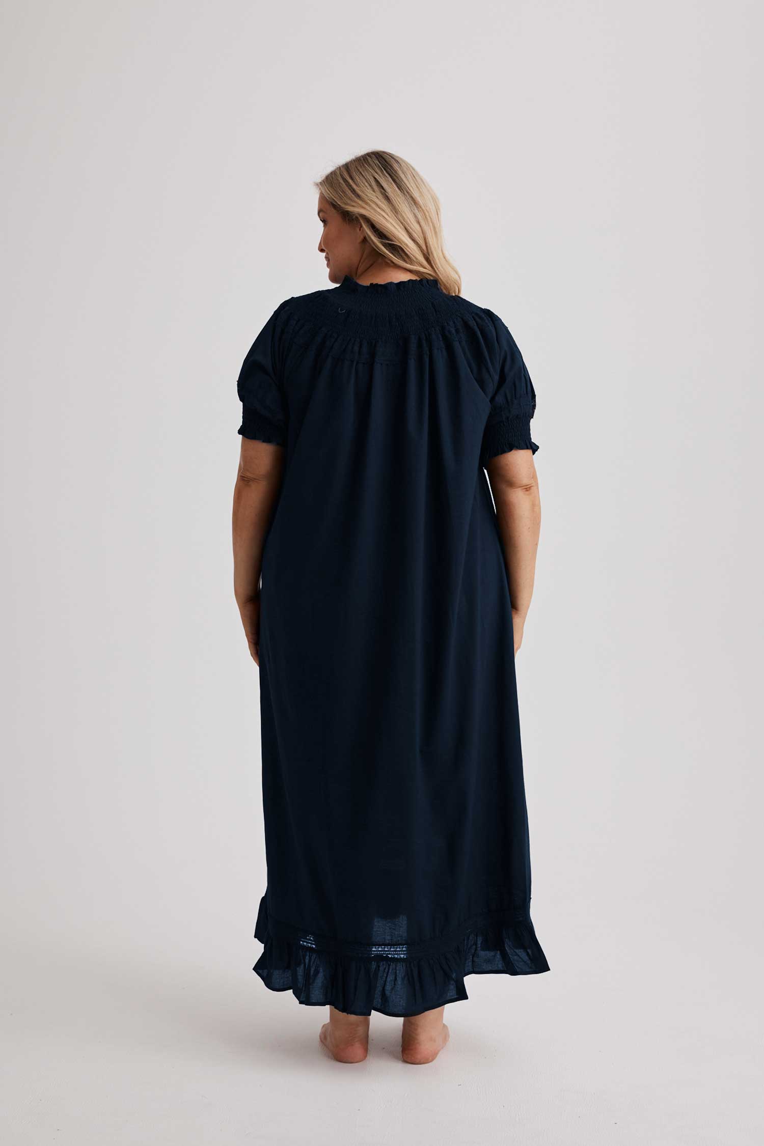 Celeste - Nightgown - Long - Navy