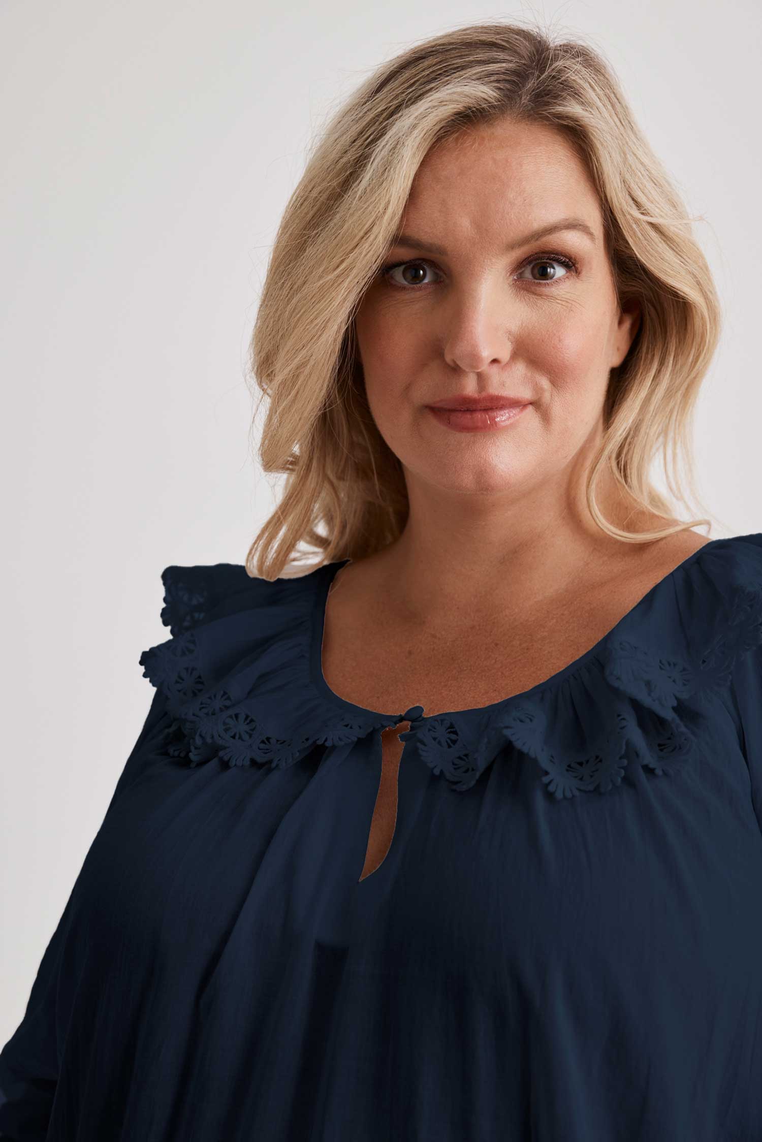 India - Nightgown - Navy