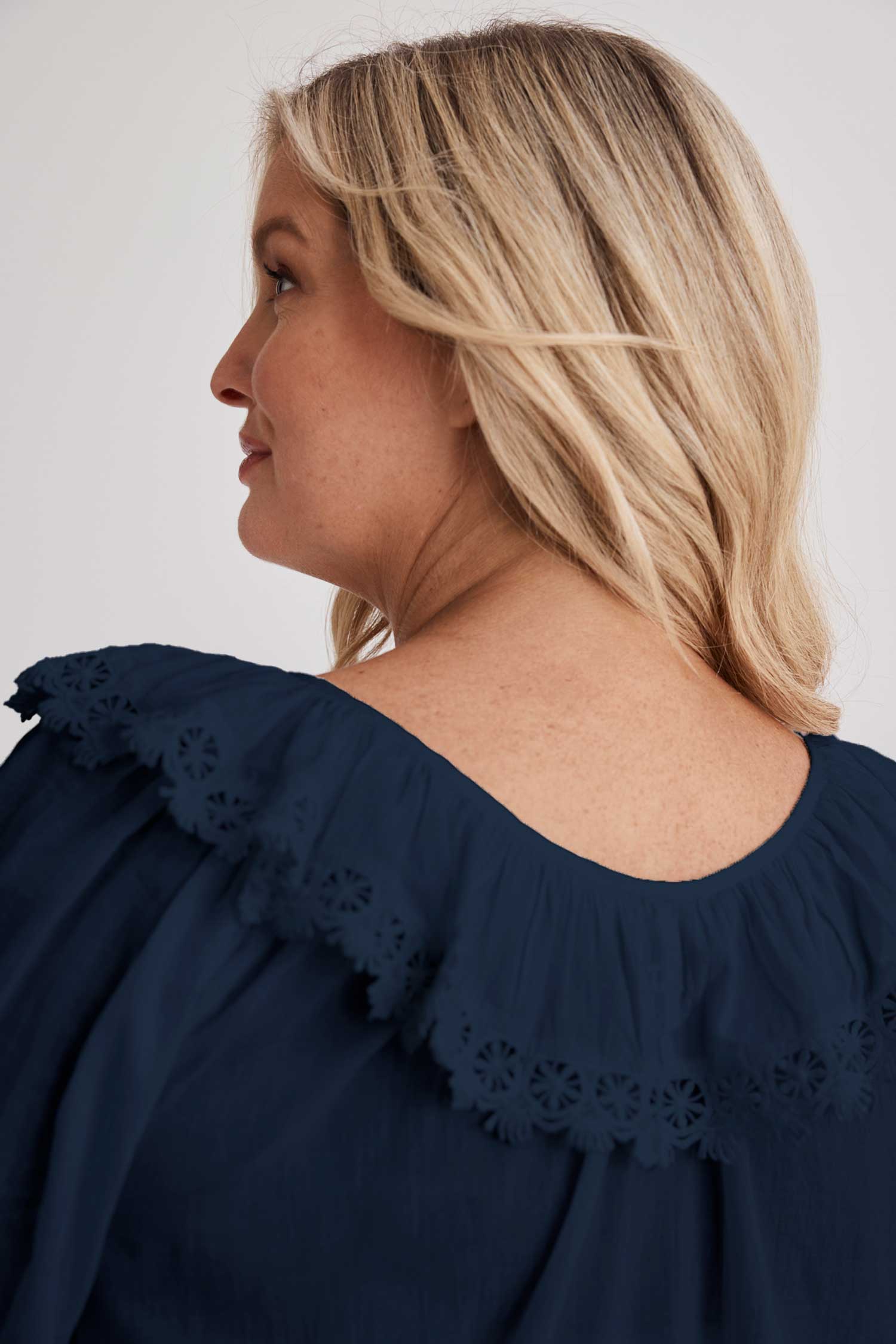 India - Nightgown - Navy