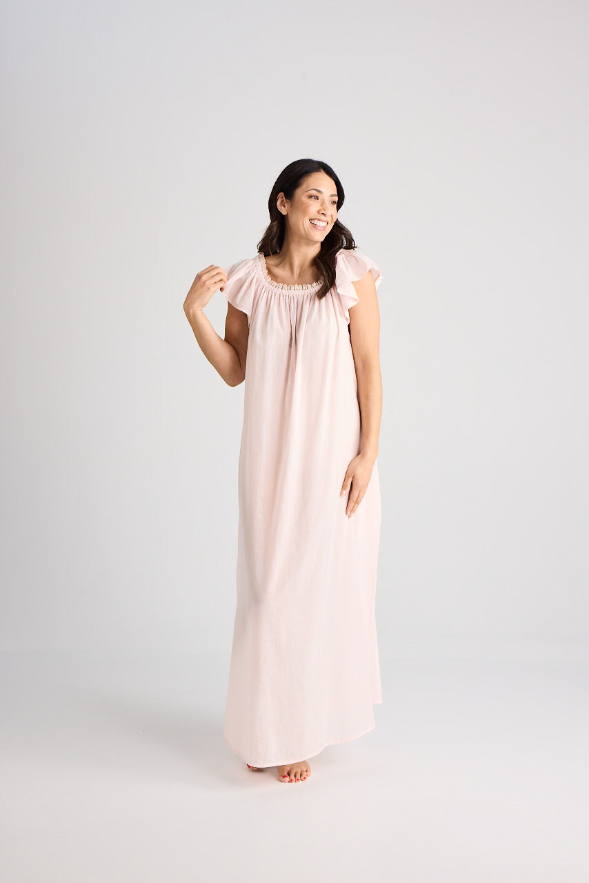 Florence - Nightgown - Pale Pink