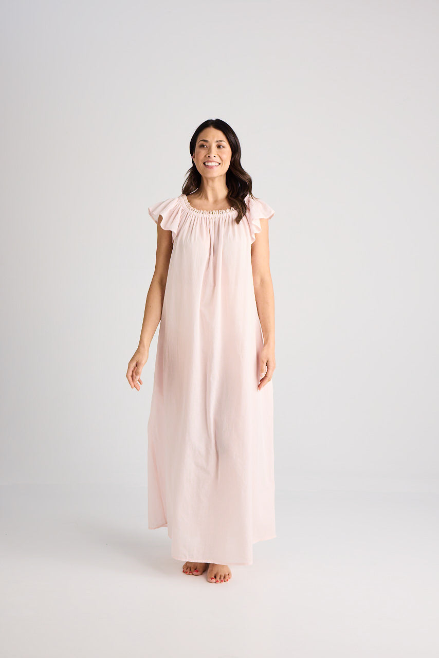 Florence - Nightgown - Pale Pink