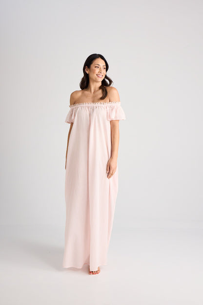 Florence - Nightgown - Pale Pink