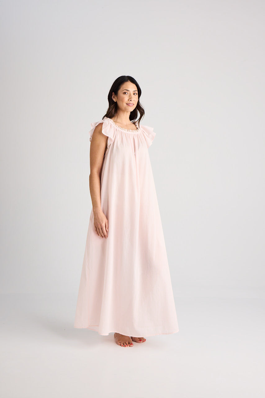 Florence - Nightgown - Pale Pink