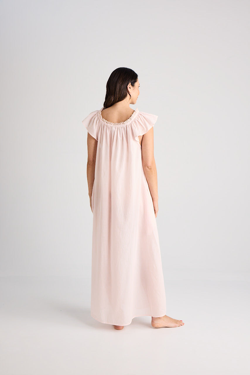 Florence - Nightgown - Pale Pink