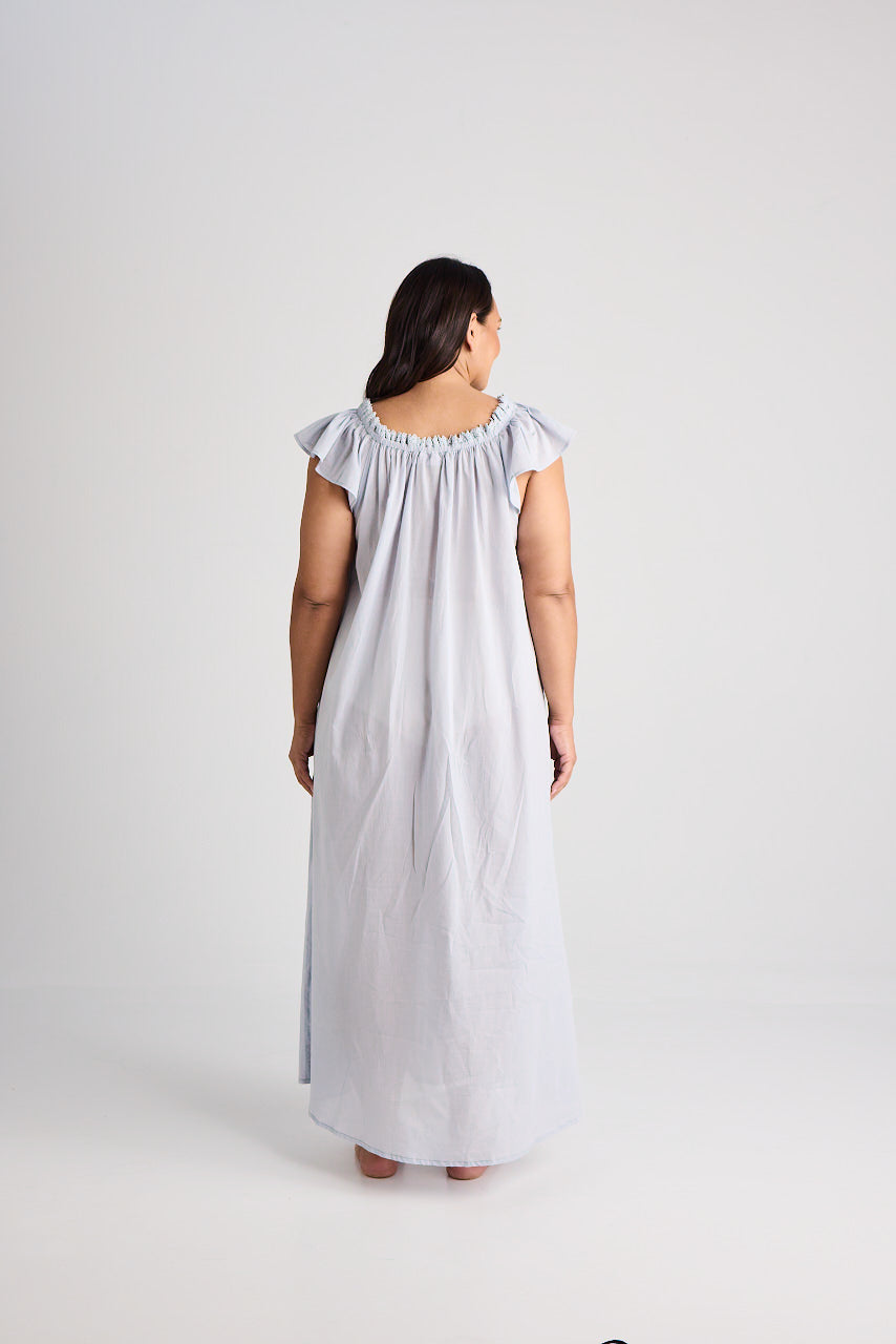 Florence - Nightgown - Pale Blue