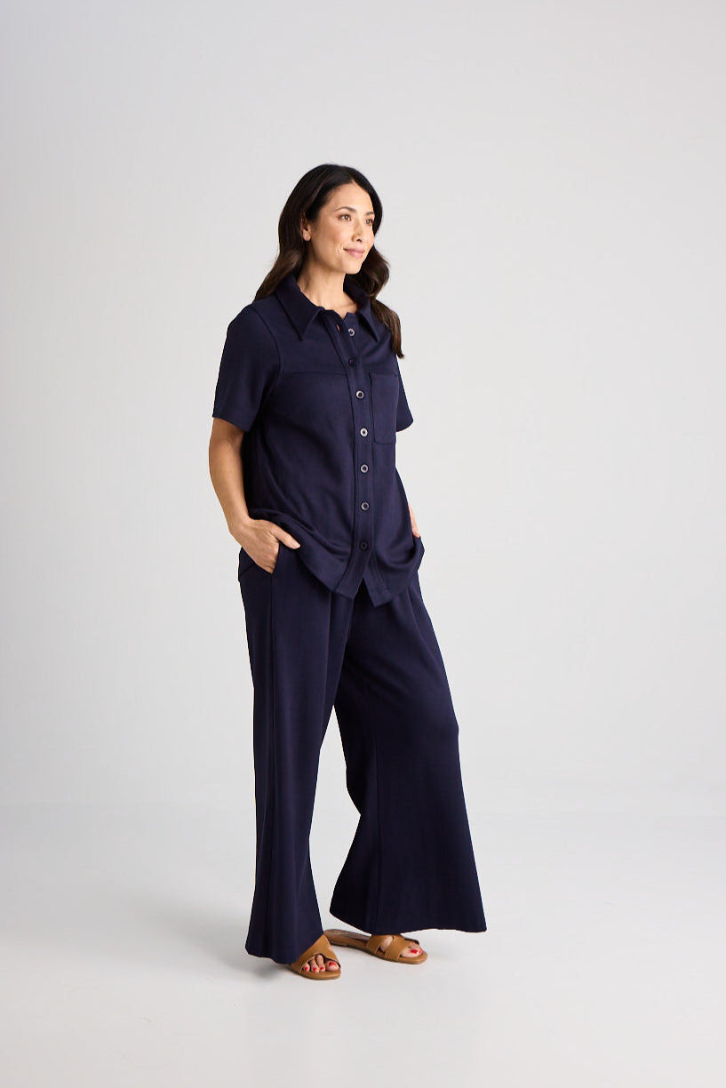 Jacqui - Pants - Navy