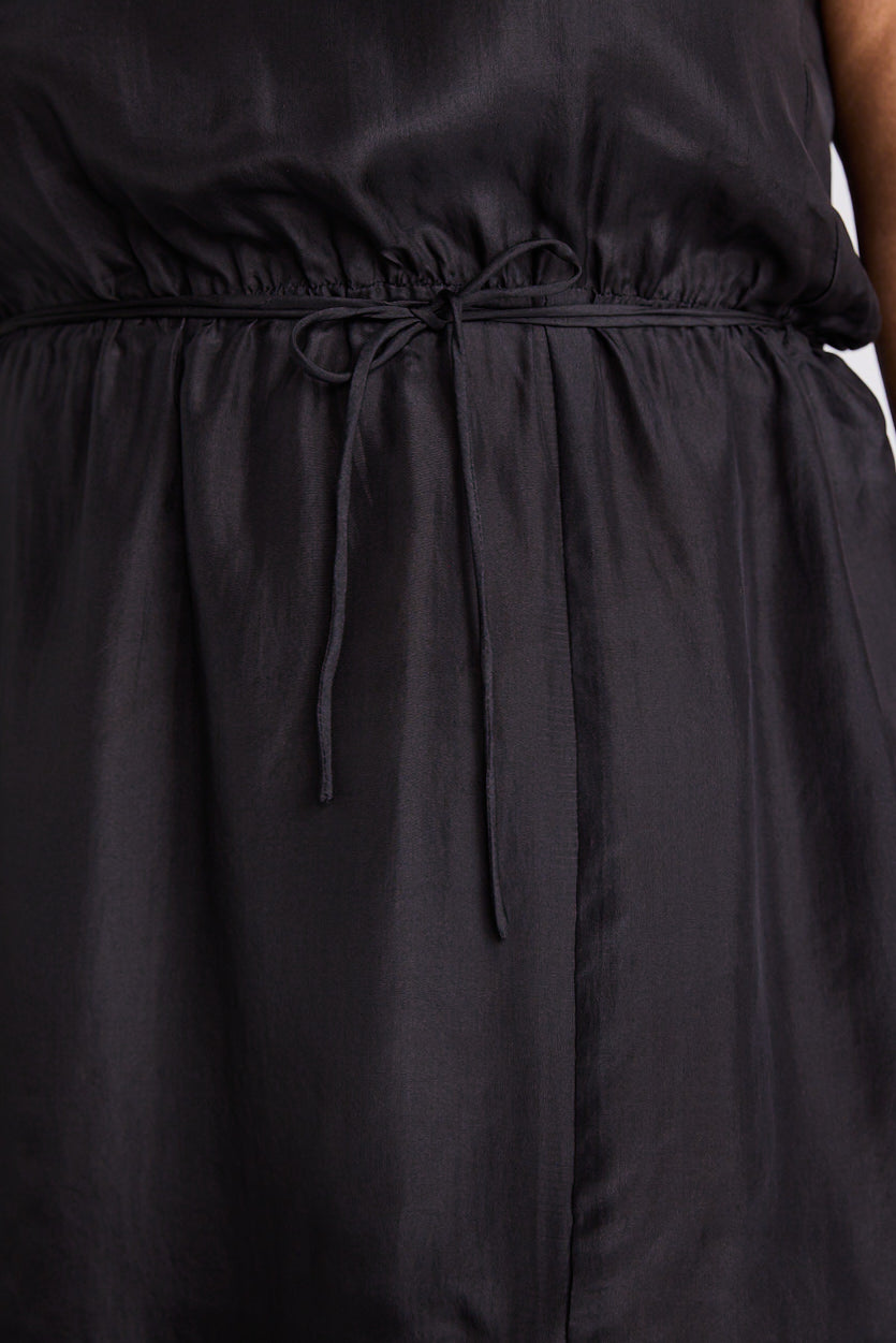 Fiona - Nightie - Short - Silk - Black