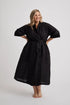 Anne - Robe - Long - Black-Robe | XS- | Hank & Hera