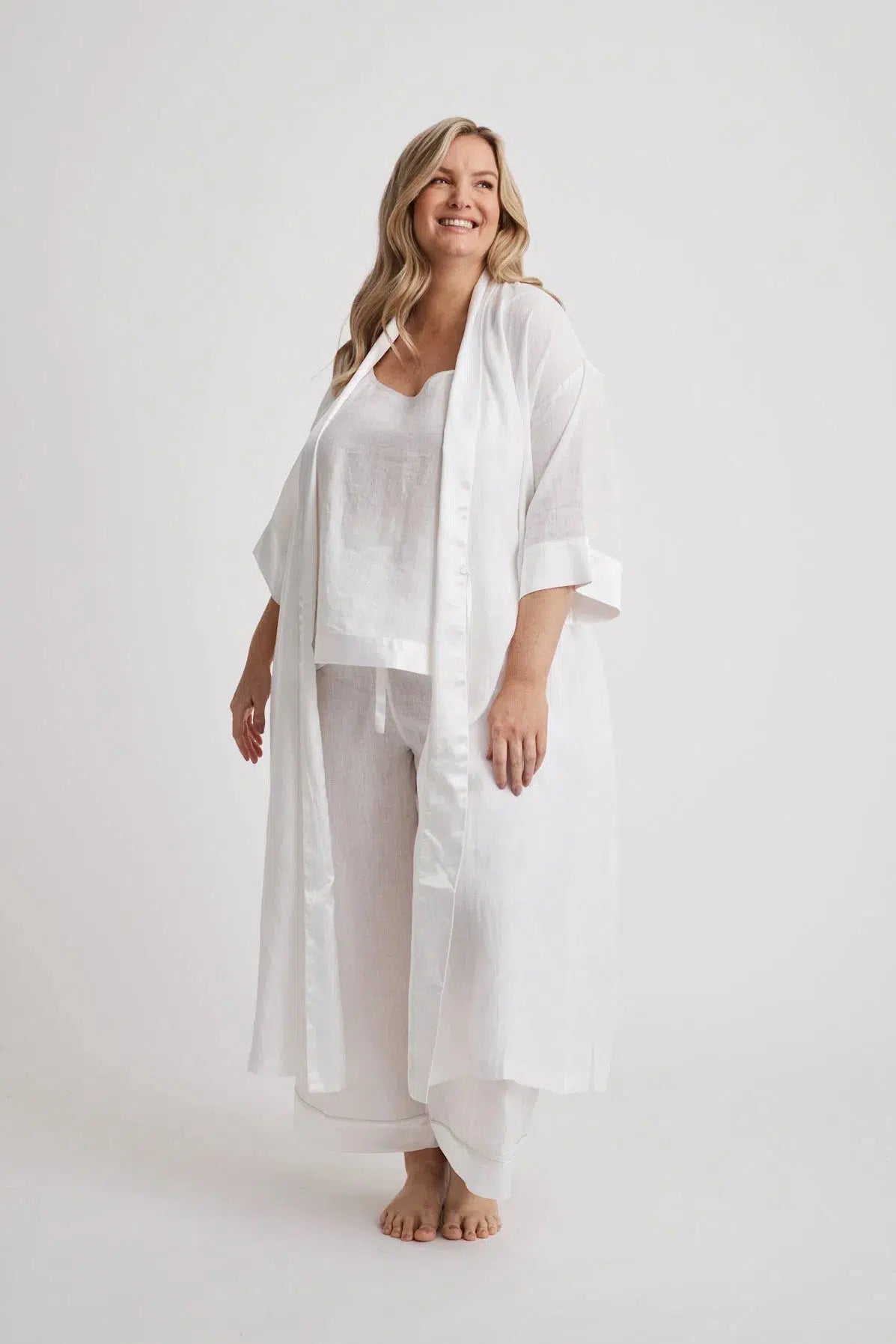 Anne - Robe - Long - White-Robe | XS- | Hank &amp; Hera