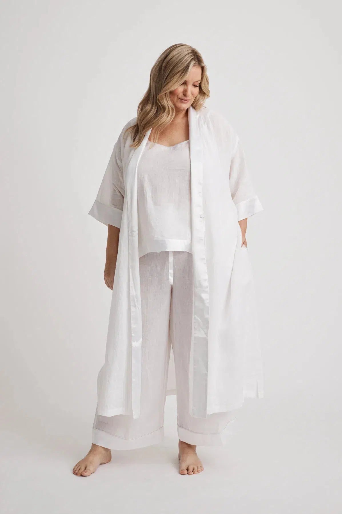 Anne - Robe - Long - White-Robe | XS- | Hank &amp; Hera