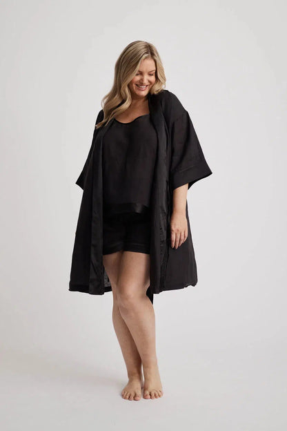 Anne - Robe - Short - Black-Robe | XS- | Hank &amp; Hera