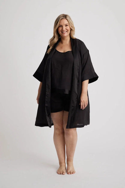 Anne - Robe - Short - Black-Robe | XS- | Hank &amp; Hera