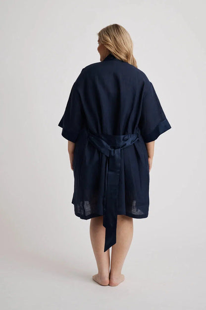 Anne - Robe - Short - Navy-Robe | XS- | Hank &amp; Hera