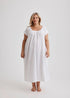 Arianna - Nightie - Long - White-Nightie | XS- | Hank & Hera