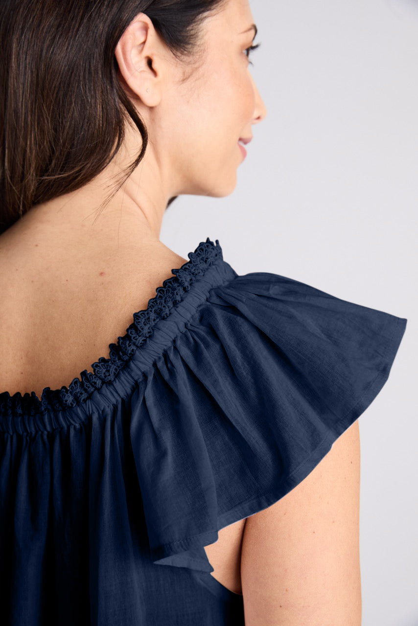 Florence - Nightgown - Navy