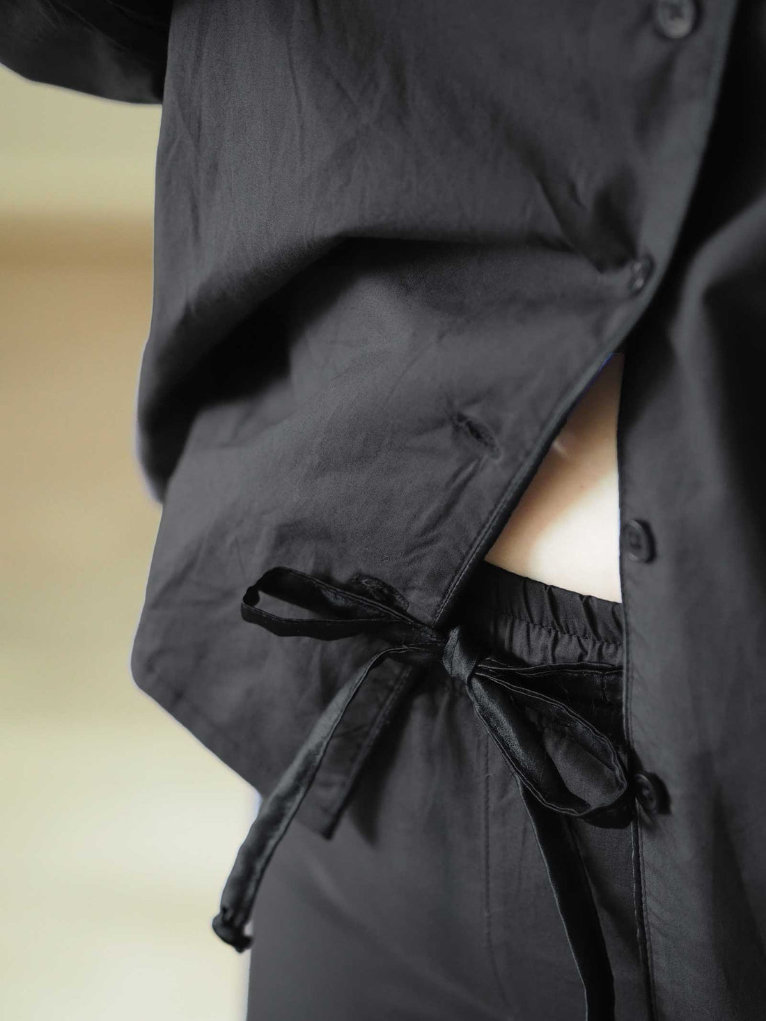 Hera - Pajama Pant - Cotton - Black