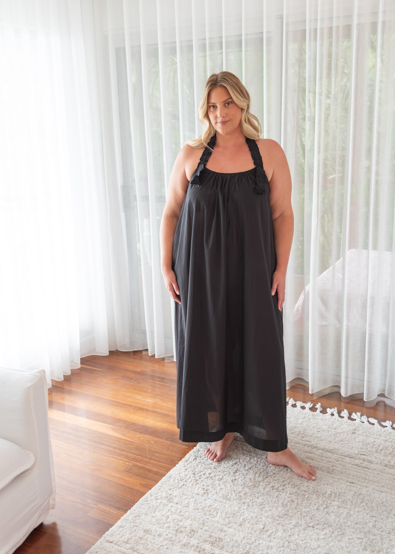 Piper Nightgown - Black