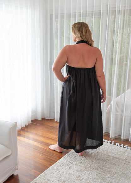 Piper Nightgown - Black