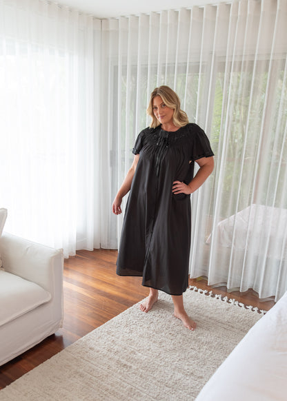 Harriet Nightgown - Black