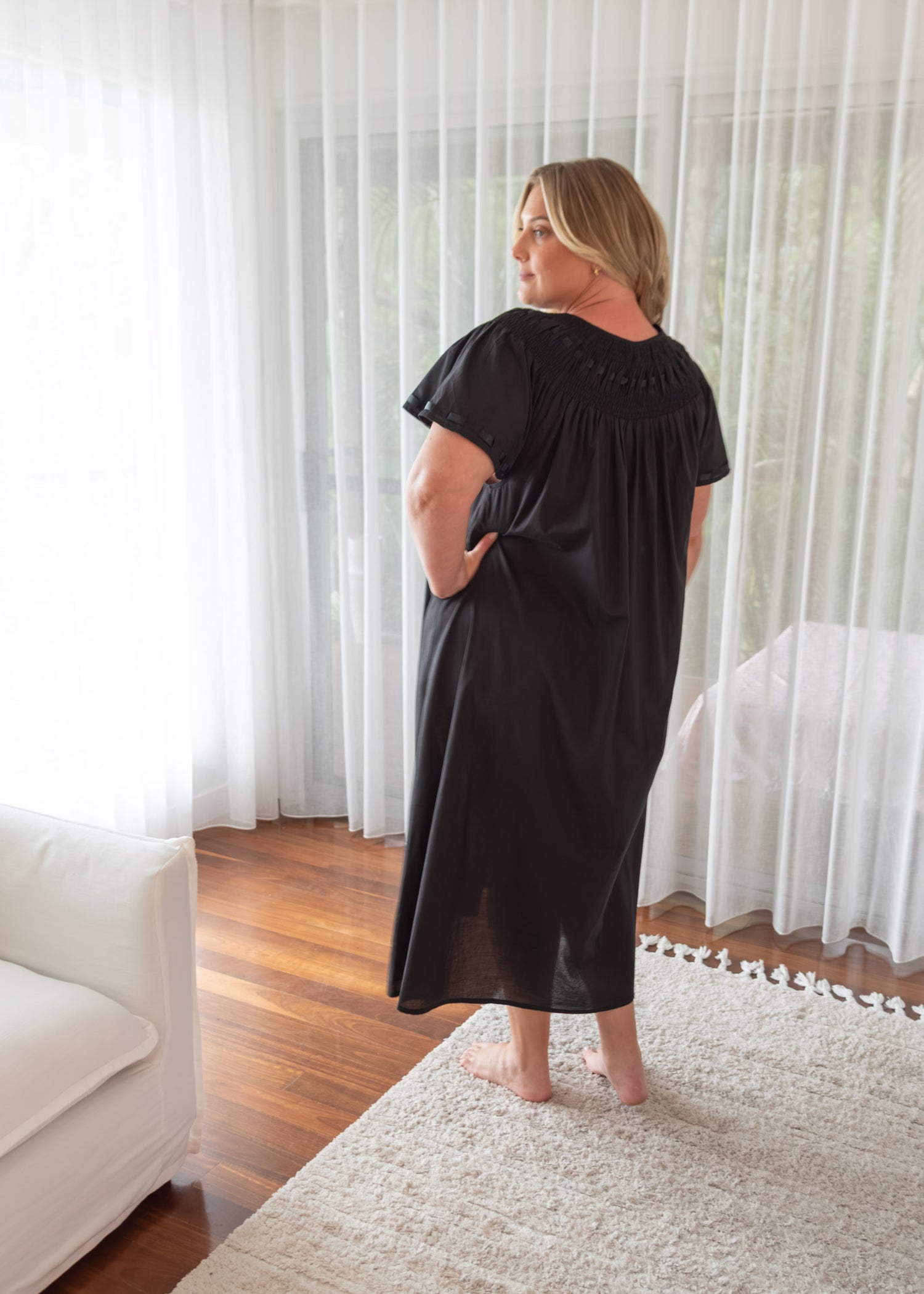 Harriet Nightgown - Black