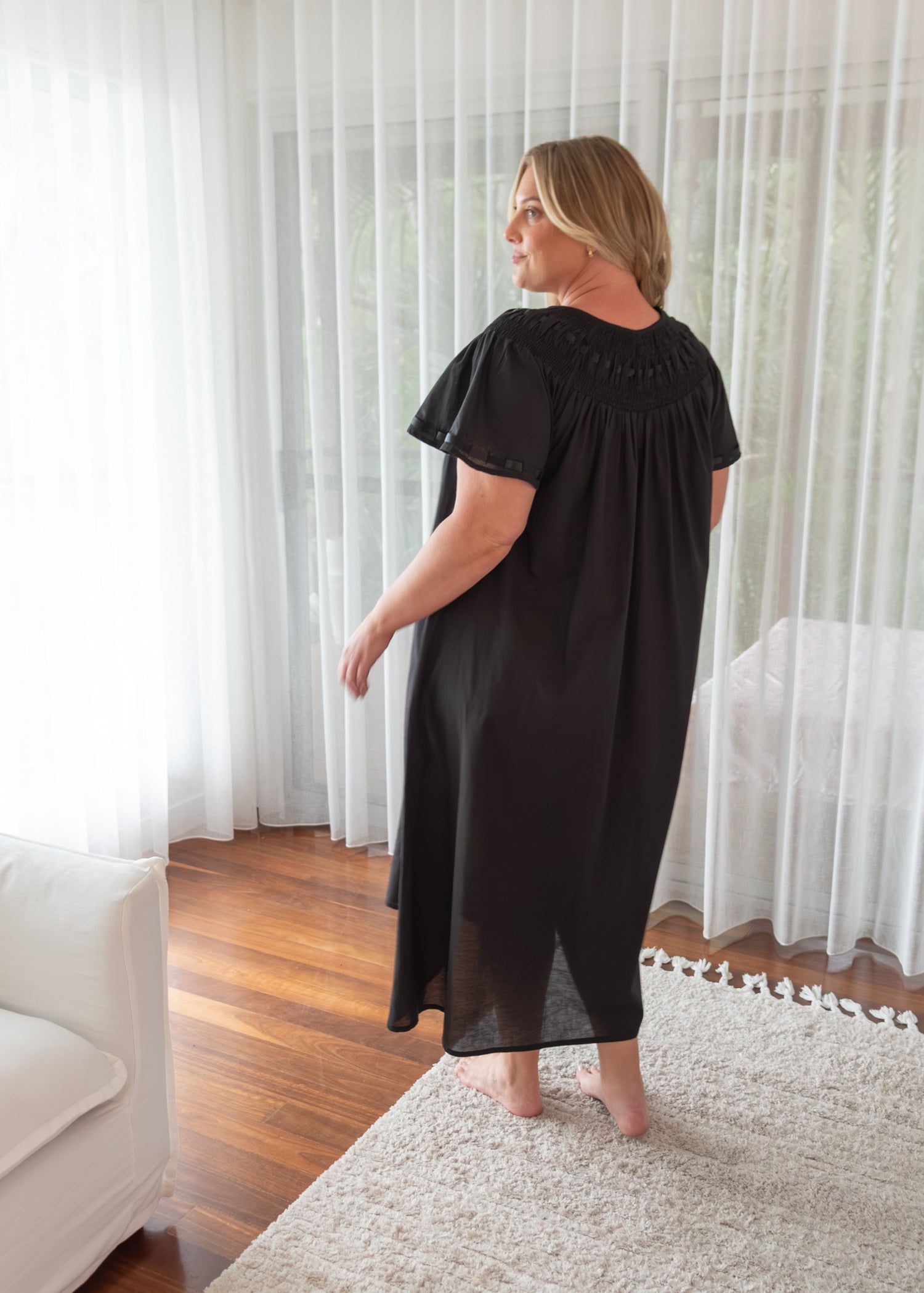 Harriet Nightgown - Black
