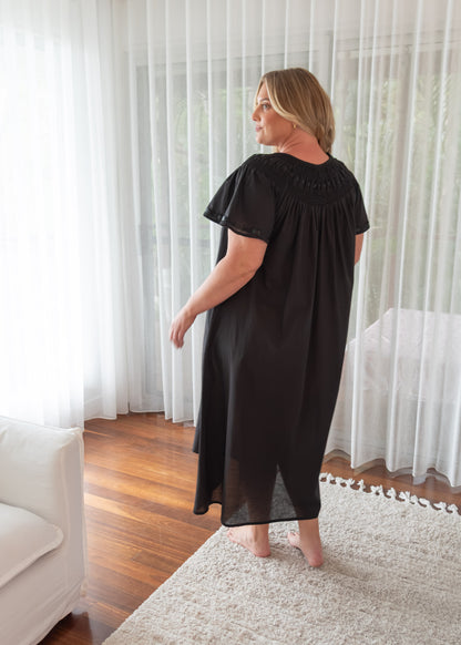 Harriet Nightgown - Black