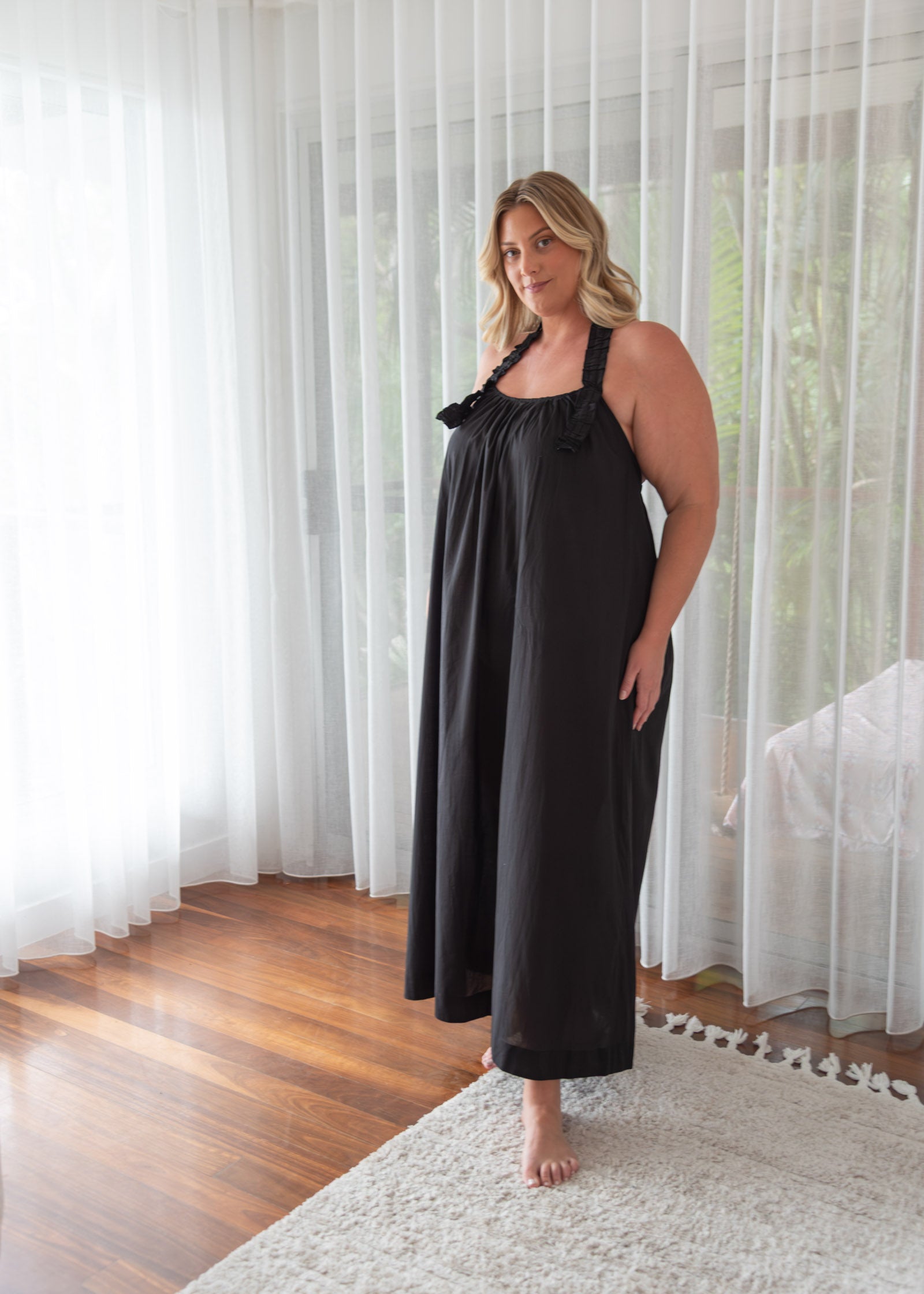 Piper Nightgown - Black
