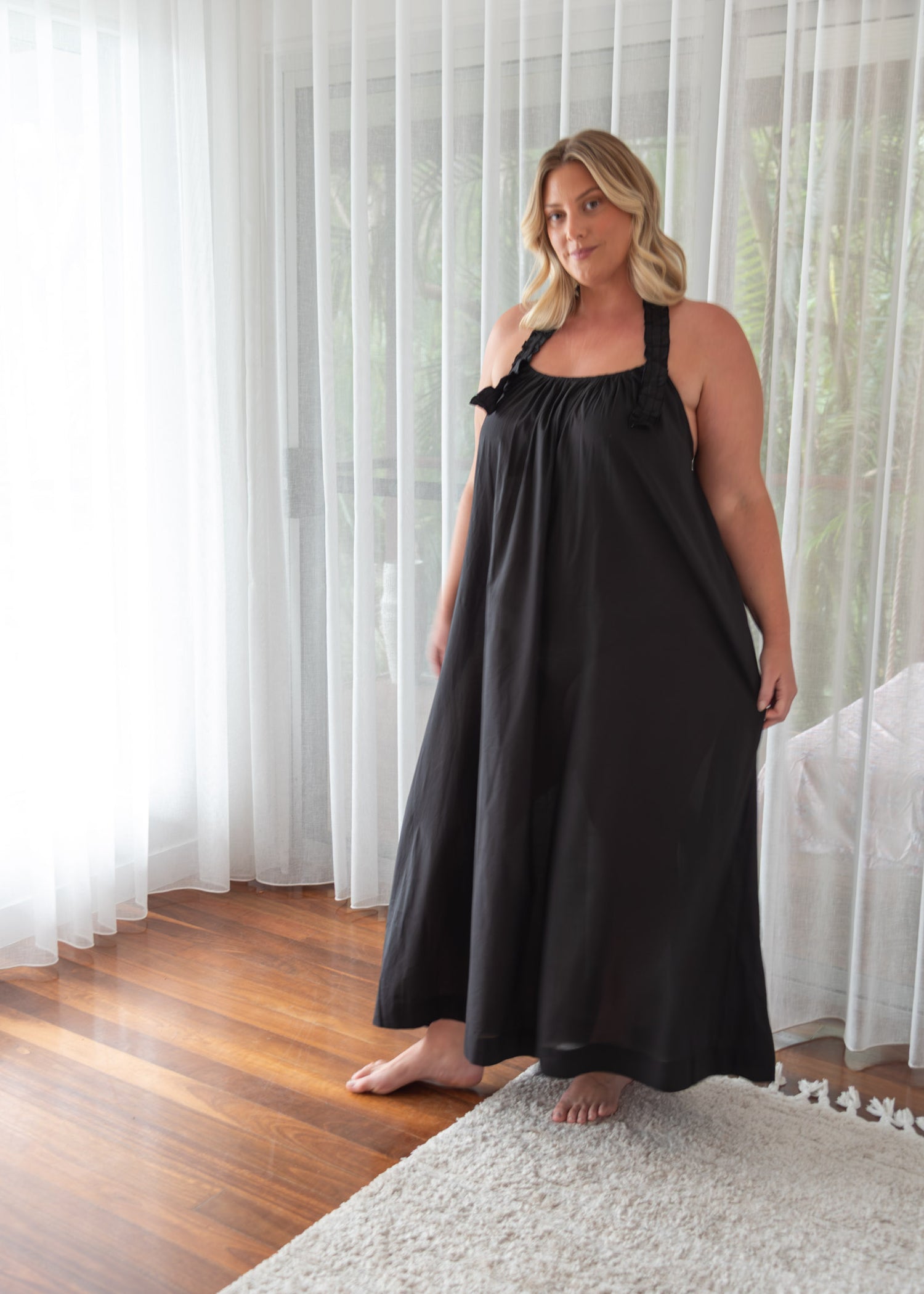Piper Nightgown - Black