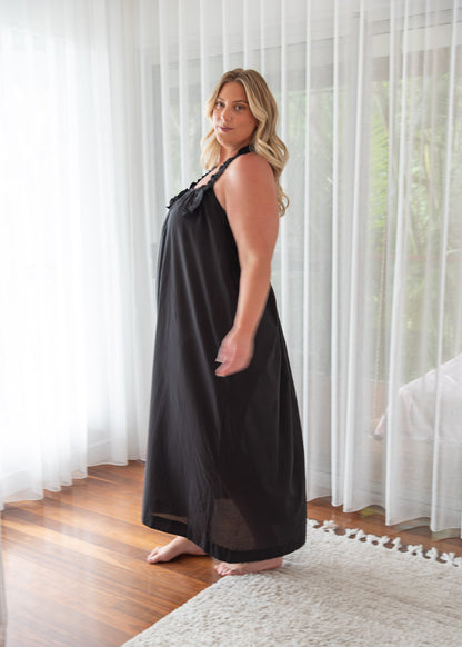 Piper Nightgown - Black