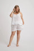 Hera - Pajama Short - White- | - | Hank & Hera